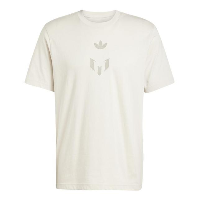 adidas T-shirt Messi - Beige, size 3XL on Productcaster.