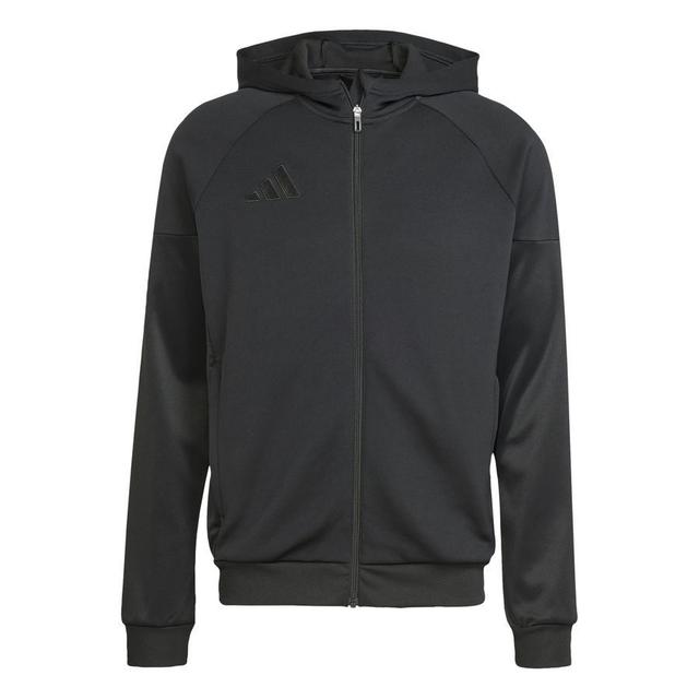 adidas Hoodie Tiro 25 Full Zip - Black, size XX-Large on Productcaster.