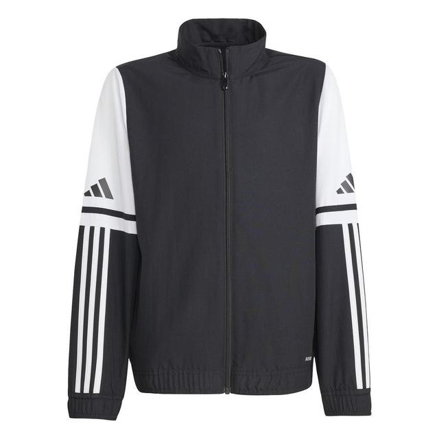 adidas Jacket Squadra 25 Presentation - Black/white Kids, size 152 cm on Productcaster.