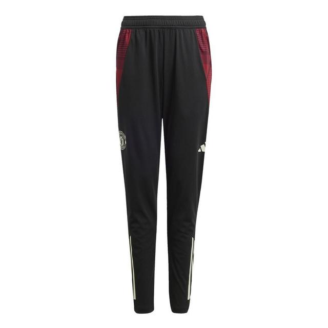 Manchester United Training Trousers Tiro 24 - Black Kids - adidas, size 164 cm on Productcaster.