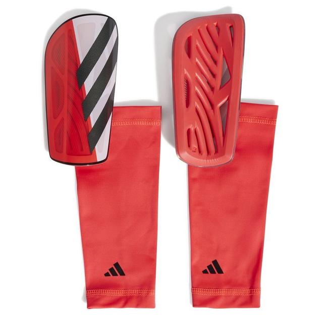 adidas Shin Pads Tiro League - Red/white/black, size XL: 180-200 cm on Productcaster.