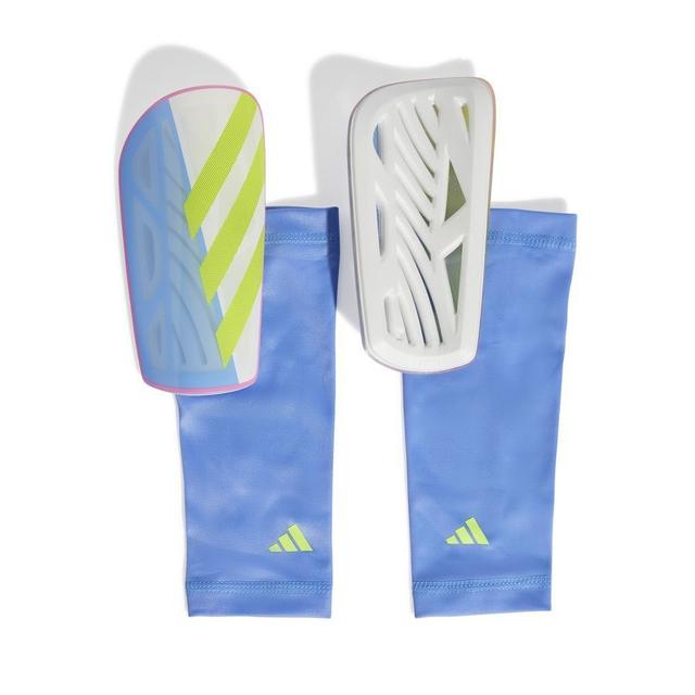 adidas Shin Pads Tiro League - Blue/lucid Pink/lucid Lemon, size M: 140-160 cm on Productcaster.