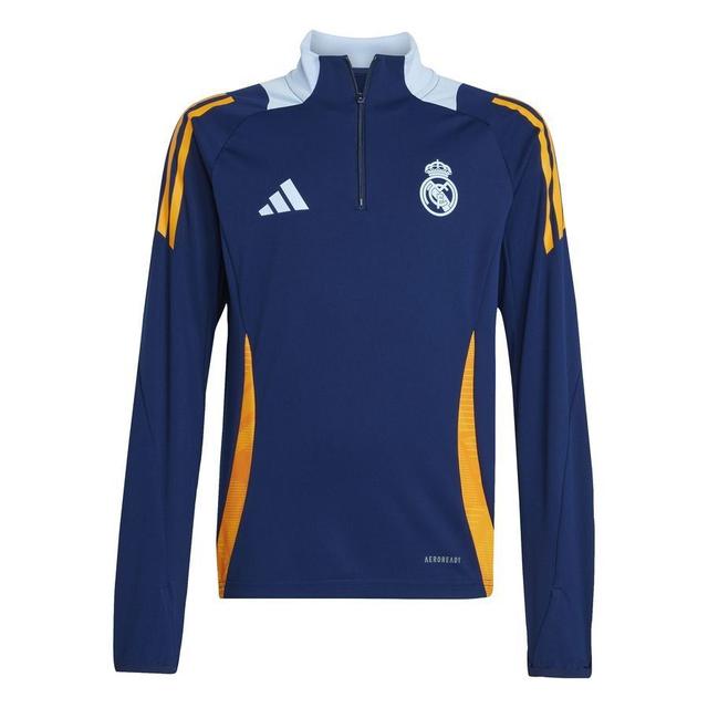 Real Madrid Training Shirt Tiro 24 - Team Navy/crew Orange/glow Blue Kids - adidas, size 140 cm on Productcaster.