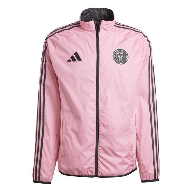 Inter Miami Reversible Training Jacket Anthem - Pink/black - adidas, size Large on Productcaster.