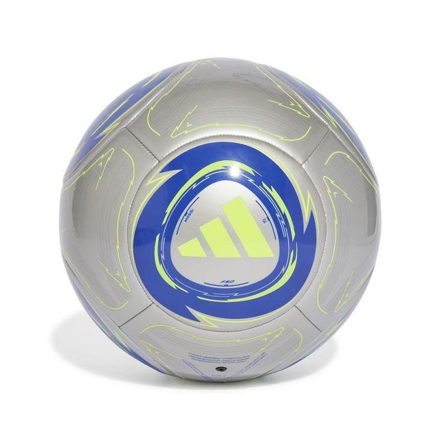 adidas Football Messi Club La Vida Rapida - Silver Metallic/lucid Blue/solar Yellow, size Ball SZ. 3 on Productcaster.