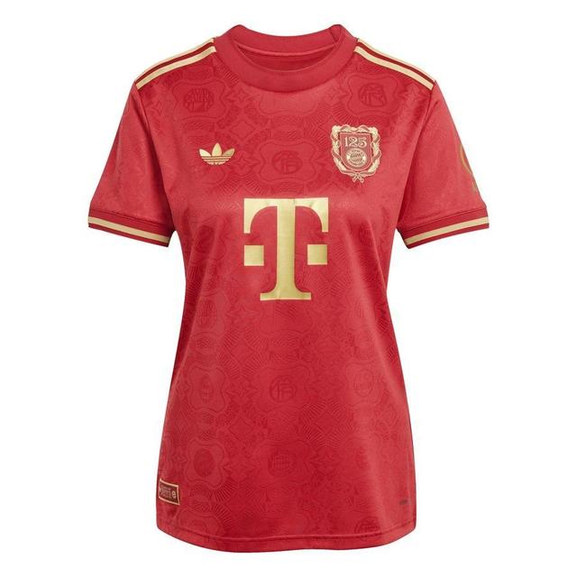 Bayern München Home Shirt 125 Years Anniversary Women LIMITED EDITION - adidas, size Small on Productcaster.