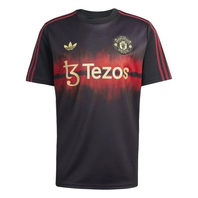 Manchester United Training T-shirt Chinese New Year - Black - adidas, size X-Small on Productcaster.