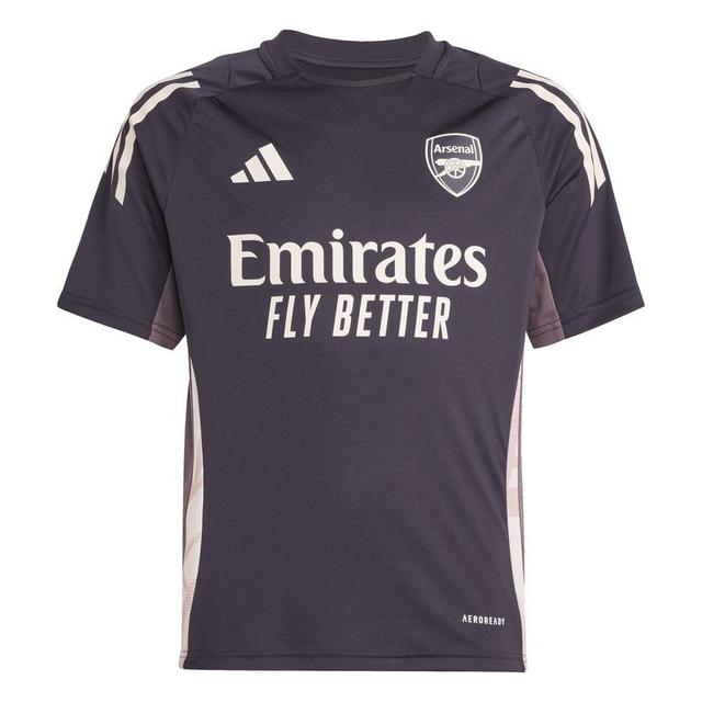 Arsenal Training T-shirt Tiro 24 - Purple Kids - adidas, size 140 cm on Productcaster.