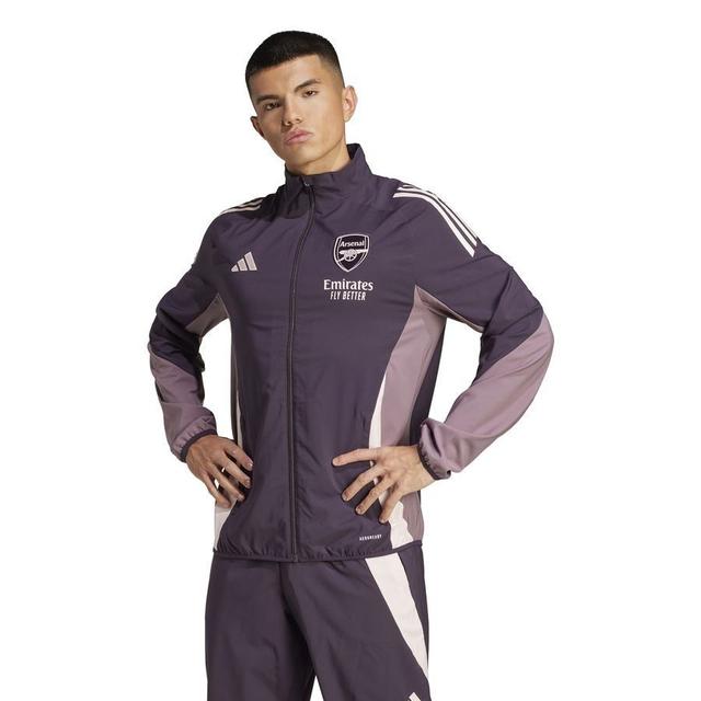 Arsenal Training Jacket Presentation Tiro 24 - Purple - adidas, size X-Small on Productcaster.