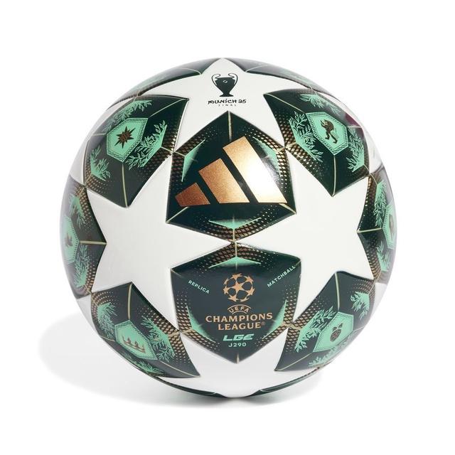 adidas Football Champions League Final 2024/25 Munich League J290 - Shadow Green/white, size Ball SZ. 4 on Productcaster.