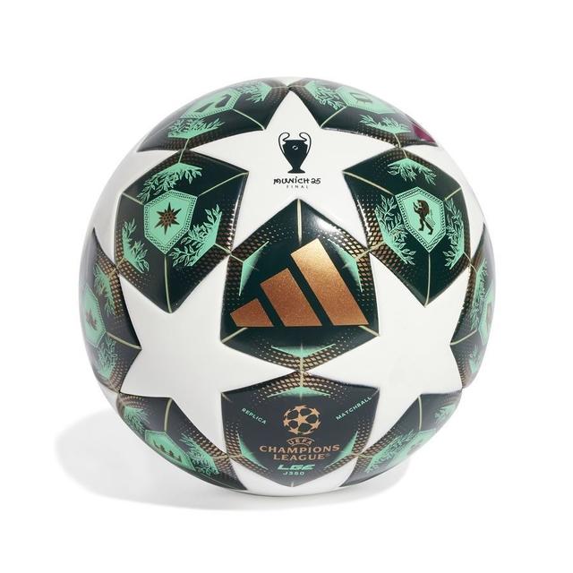 adidas Football Champions League Final 2024/25 Munich League J350 - Shadow Green/white, size Ball SZ. 5 on Productcaster.