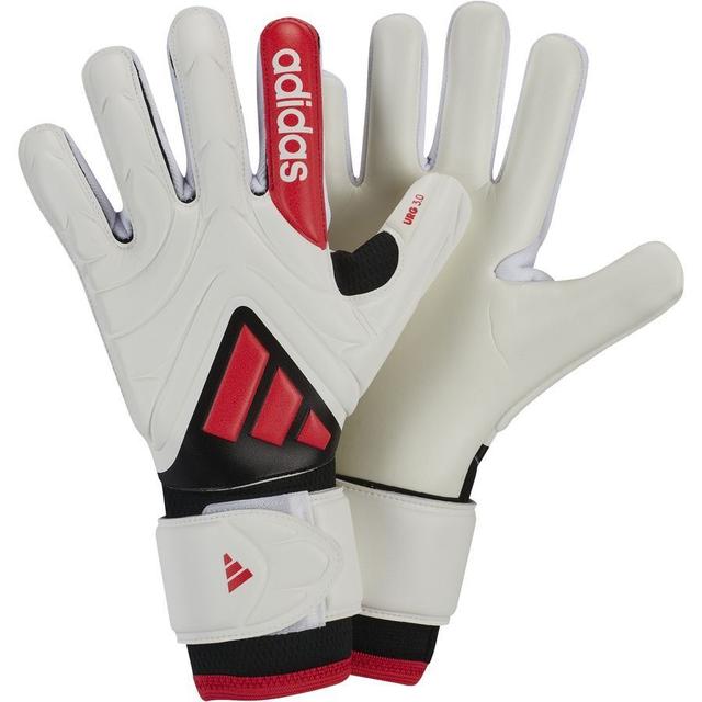 adidas Goalkeeper Gloves Copa League Pure Victory - White/lucid Red/black Kids, size 5 on Productcaster.