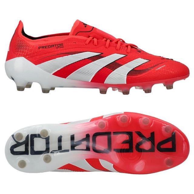 adidas Predator Elite Ag Pure Victory - Lucid Red/footwear White/core Black - Artificial Grass (Ag), size 43⅓ on Productcaster.