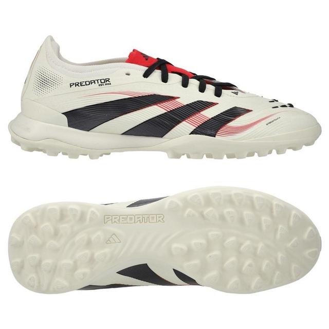 adidas Predator Pro Tf Champagne - Off White/core Black/pure Ruby - Turf (Tf), size 40 on Productcaster.