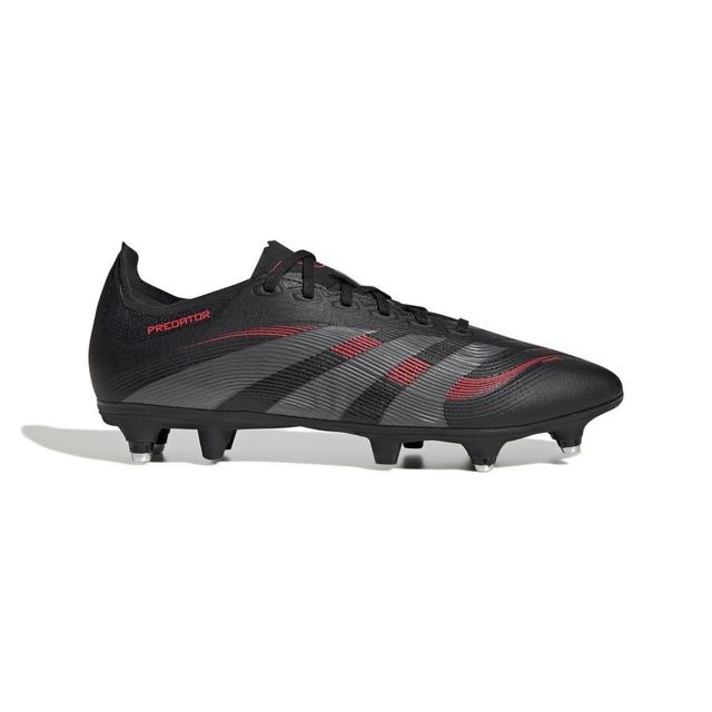 adidas Predator League Sg Stealth Victory - Core Black/grey Four/lucid Red - Soft Ground (Sg), size 45⅓ on Productcaster.