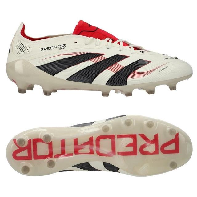 adidas Predator Elite Ag Champagne - Off White/core Black/pure Ruby - Artificial Grass (Ag), size 42 on Productcaster.