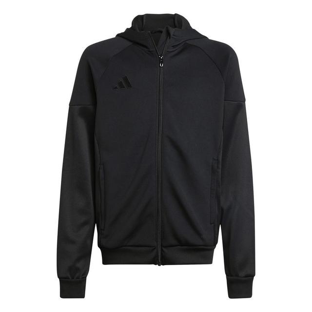 adidas Hoodie Tiro 25 Full Zip - Black Kids, size 152 cm on Productcaster.