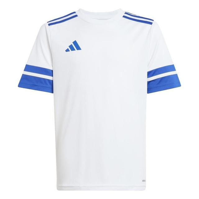 adidas Playershirt Squadra 25 - White/royal Blue Kids, size 164 cm on Productcaster.