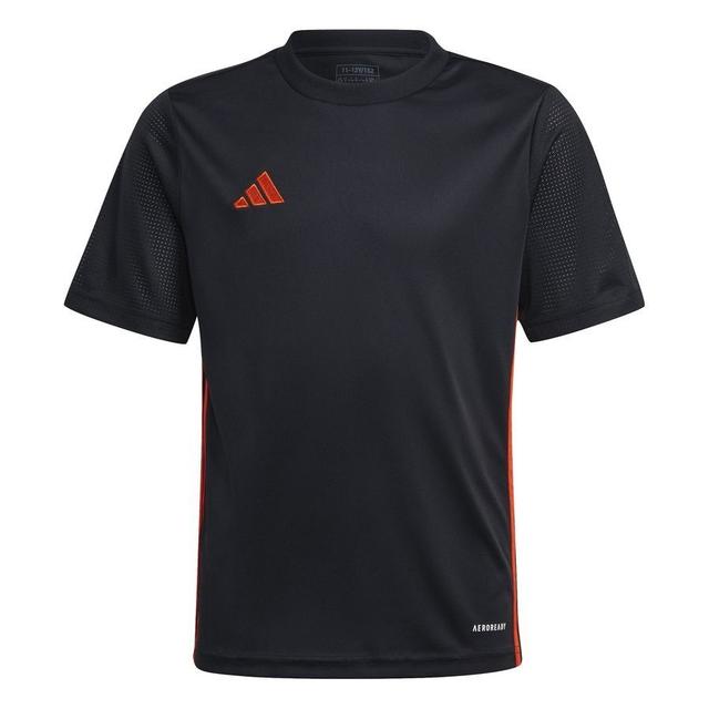 adidas Playershirt Tabela 23 - Black/team Orange Kids, size 128 cm on Productcaster.