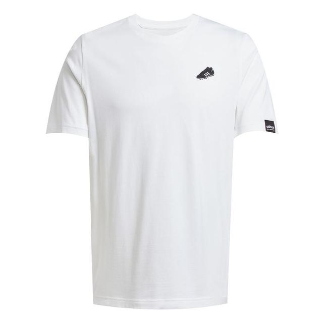 adidas T-shirt Copa Signature Graphic - White, size XX-Large on Productcaster.