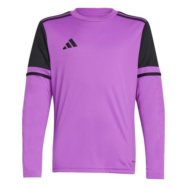 adidas Goalkeeper Shirt Squadra 25 - Purple/black Kids, size 164 cm on Productcaster.