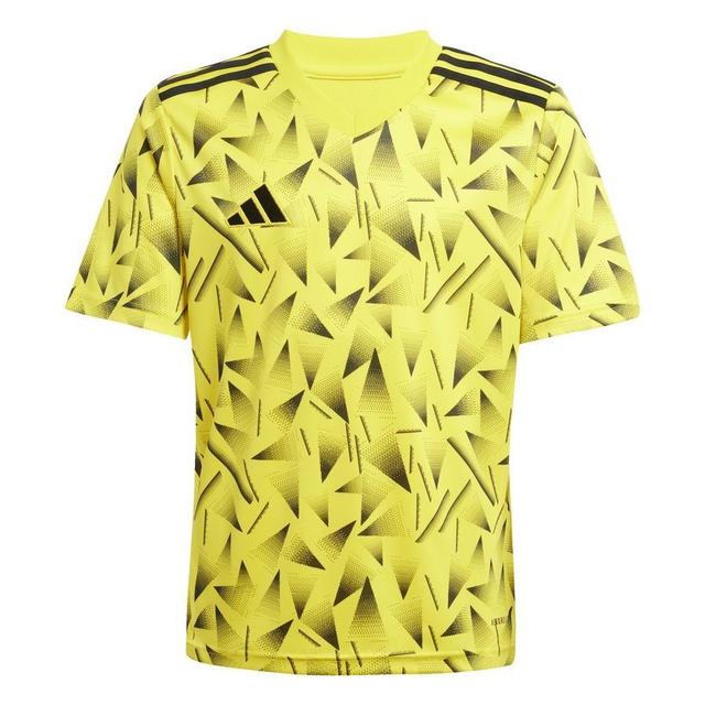 adidas Playershirt Team Icon 25 - Team Yellow/black Kids, size 152 cm on Productcaster.