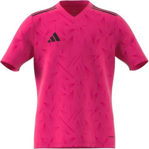 adidas Playershirt Team Icon 25 - Team Real Magenta/black Kids, size 128 cm on Productcaster.