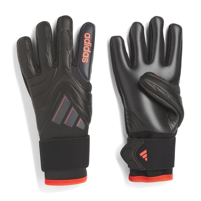 adidas Goalkeeper Gloves Copa Pro Stealth Victory - Black/lucid Red, size 10 on Productcaster.