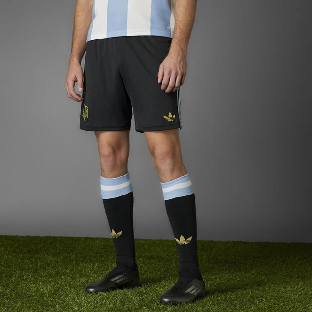 Argentina Home Shorts 50 Years Anniversary Limited Edition - adidas, size Medium on Productcaster.