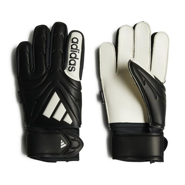 adidas Goalkeeper Gloves Copa Match Fingersave - Black/white Kids, size 6 on Productcaster.