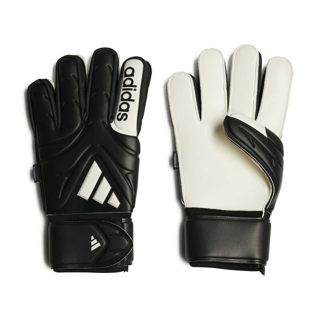 adidas Goalkeeper Gloves Copa Match Fingersave - Black/white, size 7 on Productcaster.