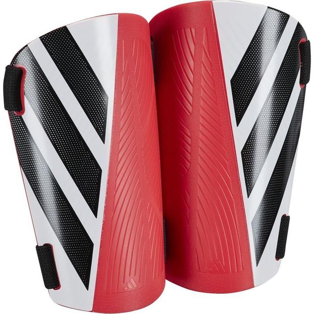 adidas Shin Pads Tiro Training - White/lucid Red/black, size XL: 180-200 cm on Productcaster.