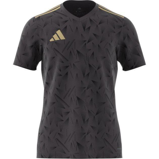 adidas Playershirt Team Icon 25 - Black/utility Black/gold, size Small on Productcaster.