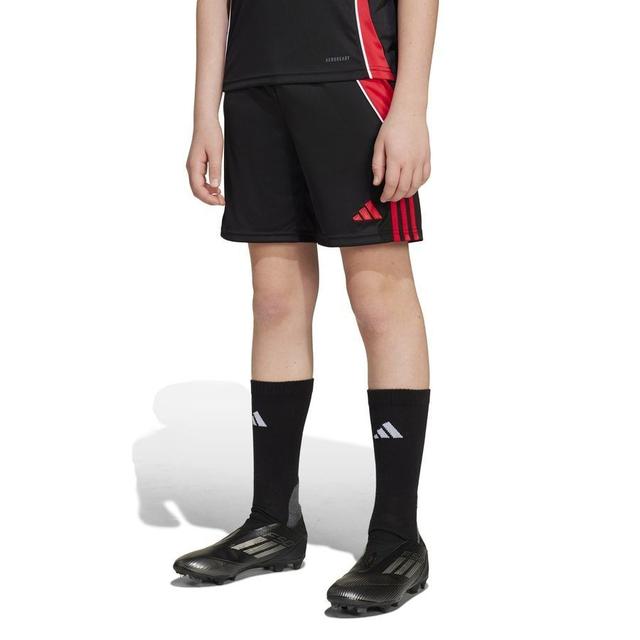 adidas Training Shorts Tiro 24 - Black/pure Ruby Kids, size 140 cm on Productcaster.