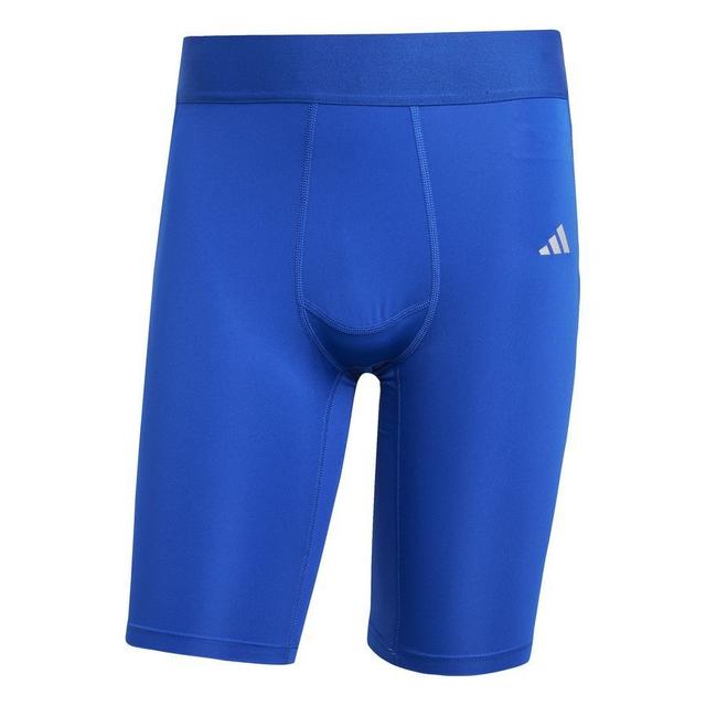 adidas Tights Techfit - Royal Blue, size Small on Productcaster.