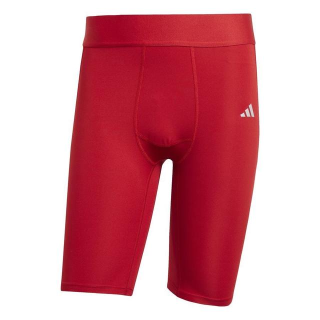 adidas Tights Techfit - Team Power Red, size Large on Productcaster.