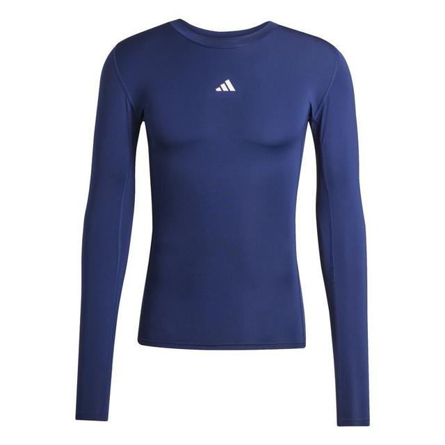 adidas Baselayer Techfit - Team Navy L/s, size Large on Productcaster.