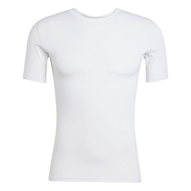 adidas Baselayer T-shirt Techfit - White, size Large on Productcaster.