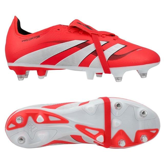 adidas Predator League Fold-over Tongue Sg Pure Victory - Lucid Red/footwear White/core Black - Soft Ground (Sg), size 41⅓ on Productcaster.