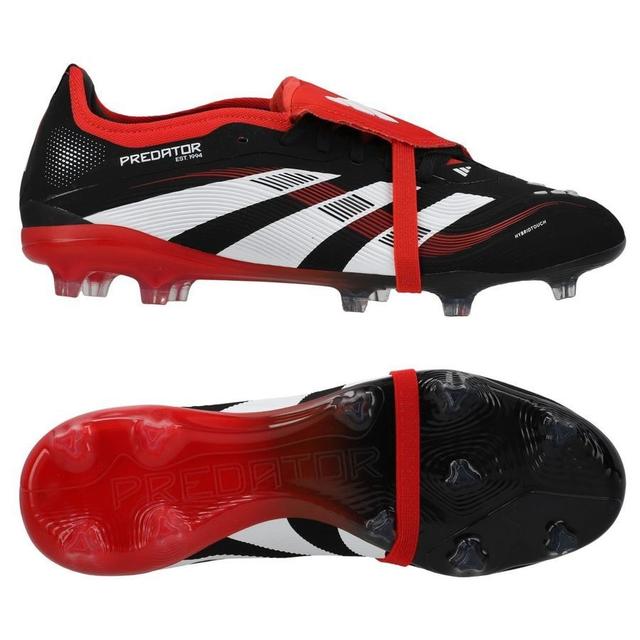 adidas Predator Pro Fold-over Tongue Fg Moments - Core Black/footwear White/vivid Red Limited Edition - Grass (Fg), size 48 on Productcaster.