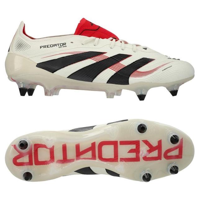 adidas Predator Elite Sg Champagne - Off White/core Black/pure Ruby - Soft Ground (Sg), size 40⅔ on Productcaster.