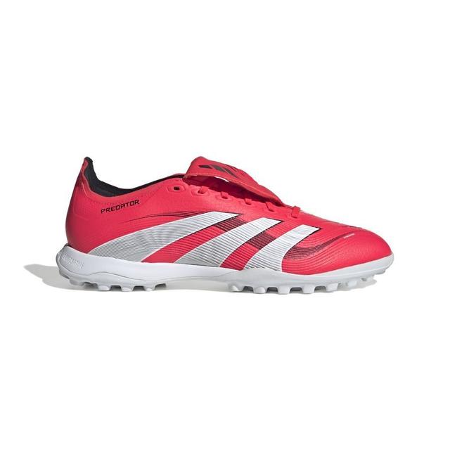 adidas Predator League Fold-over Tongue Tf Pure Victory - Lucid Red/footwear White/core Black - Turf (Tf), size 39⅓ on Productcaster.