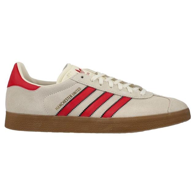 adidas Sneaker Gazelle Terrace Icons Manchester United - Cream White/mufc Red/black - adidas Originals, size 40 on Productcaster.