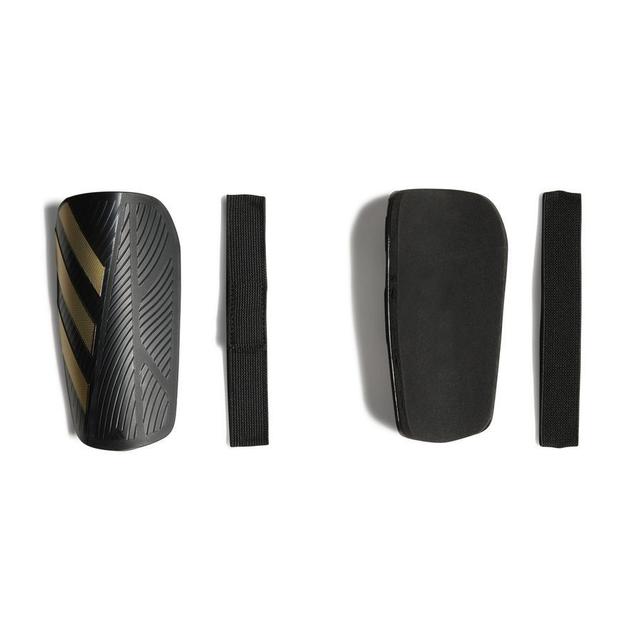 adidas Shin Pads Tiro Eu Club - Black/gold Metallic, size L: 160-180 cm on Productcaster.