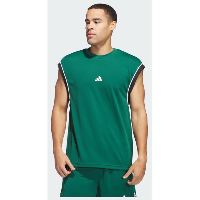 adidas adidas Basketball All-world Mouwloze Tanktop, maat 3XL on Productcaster.