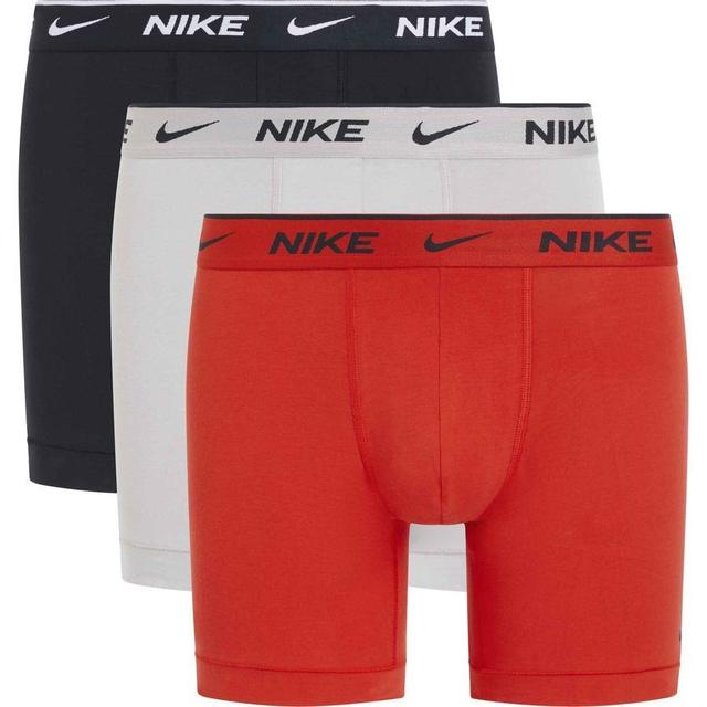 Nike Boxer Shorts 3-pack - Black/grey/university Red, size X-Large on Productcaster.