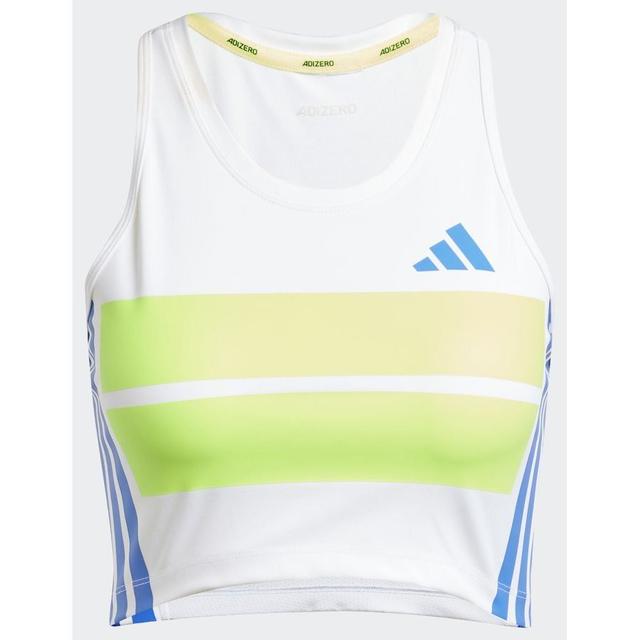 adidas Adizero Retro Running Crop Top, storlek Medium on Productcaster.