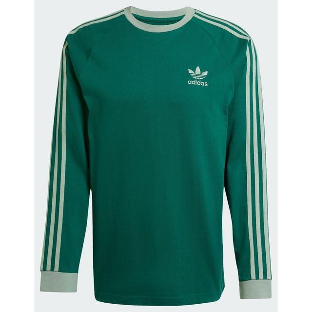 adidas Original T-shirt Manches Longues 3 Bandes Adicolor Classics, pointure X-Small on Productcaster.