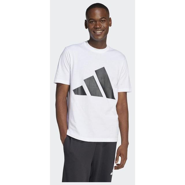 adidas Essentials Big Logo T-shirt, størrelse XX-Large on Productcaster.