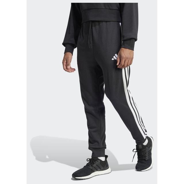 adidas Essential 3-stripes French Terry Pants, størrelse X-Small on Productcaster.